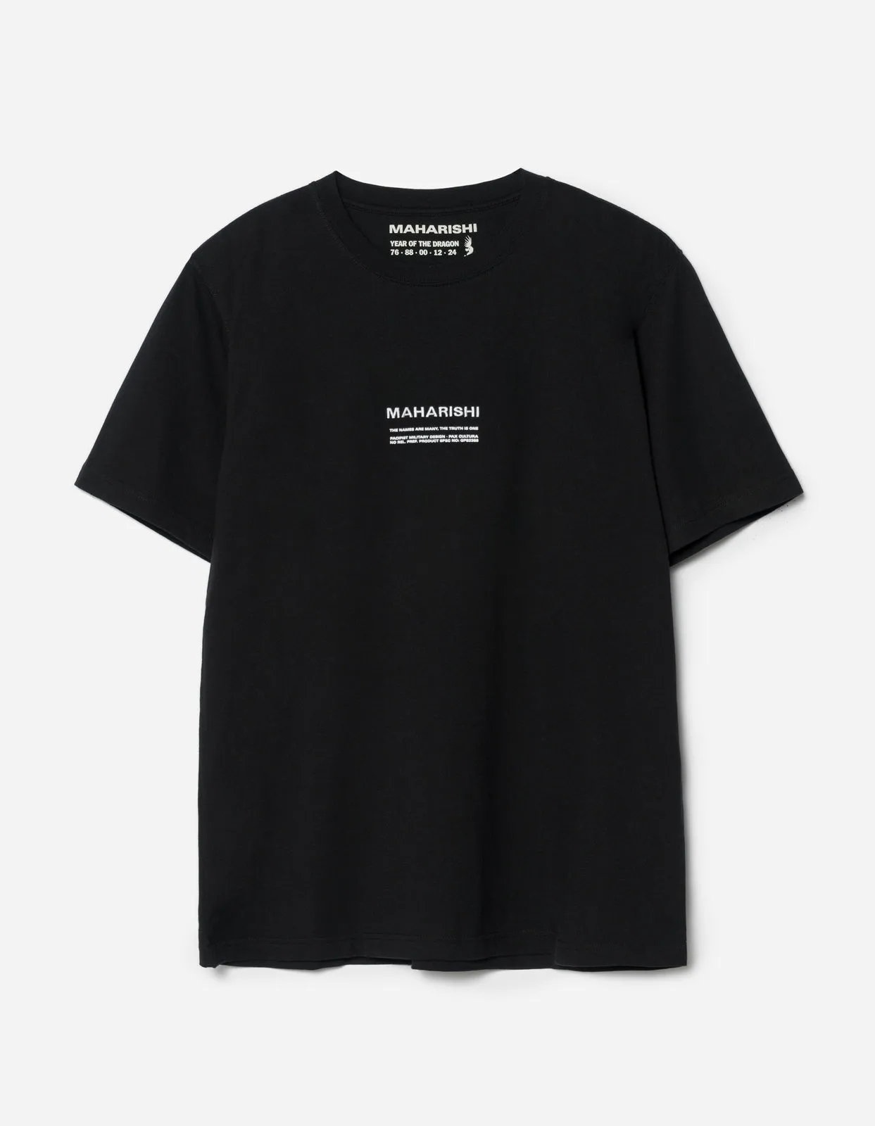 1388 Maharishi Pax Cultura T-Shirt Black