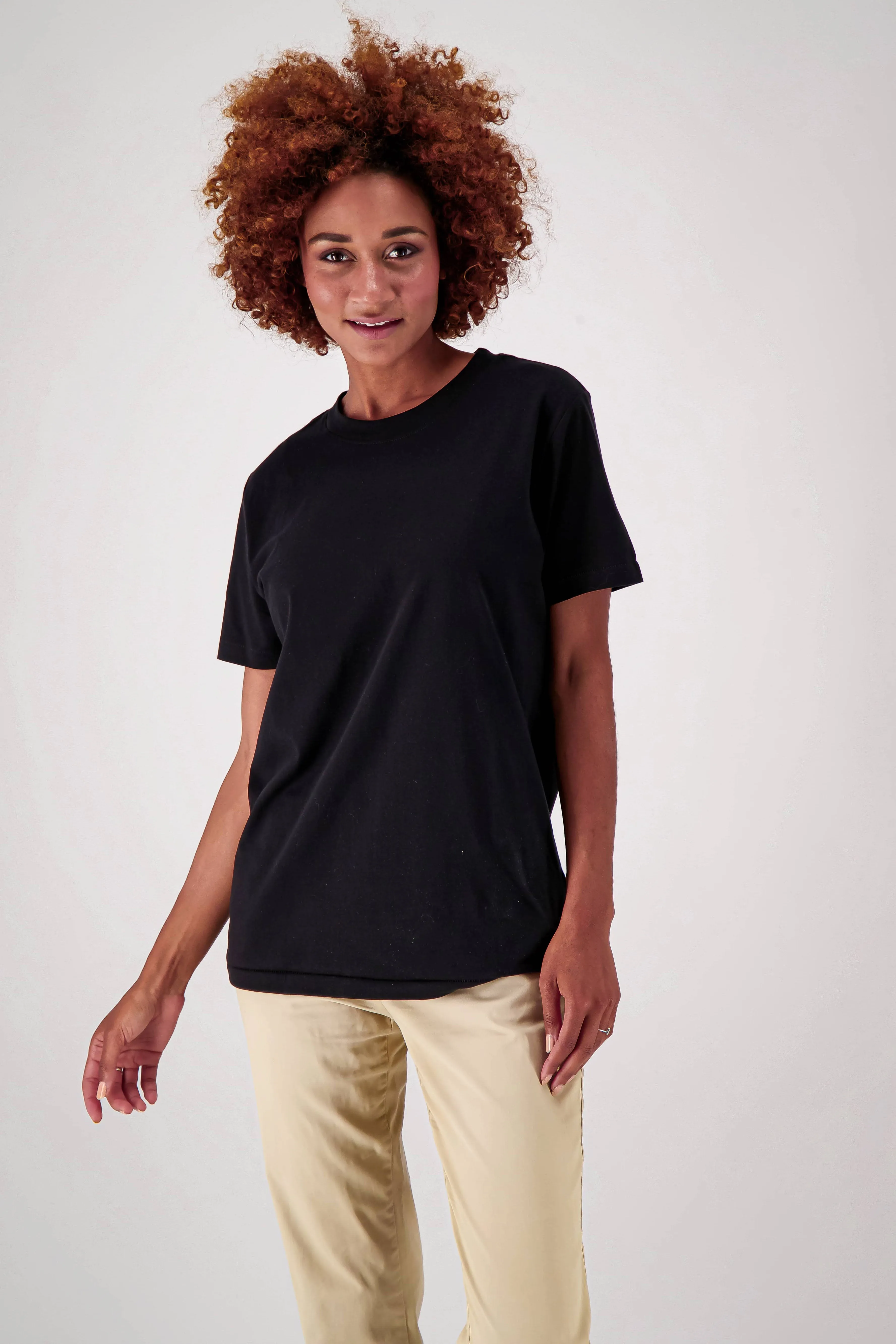 6-Pack Unisex Short Sleeve Black T-Shirts | Sustainable Everyday Classic Fit