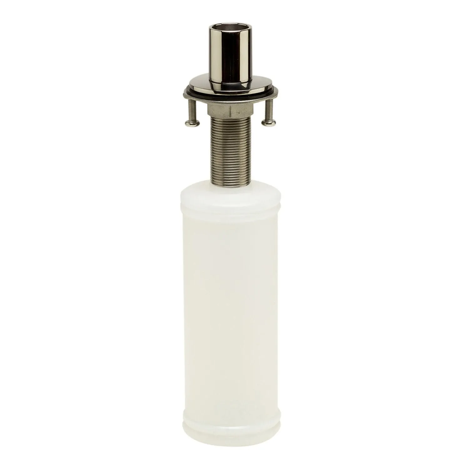 ALFI Brand AB5006-PSS Modern Round Polished Stainless Steel Soap Dispenser