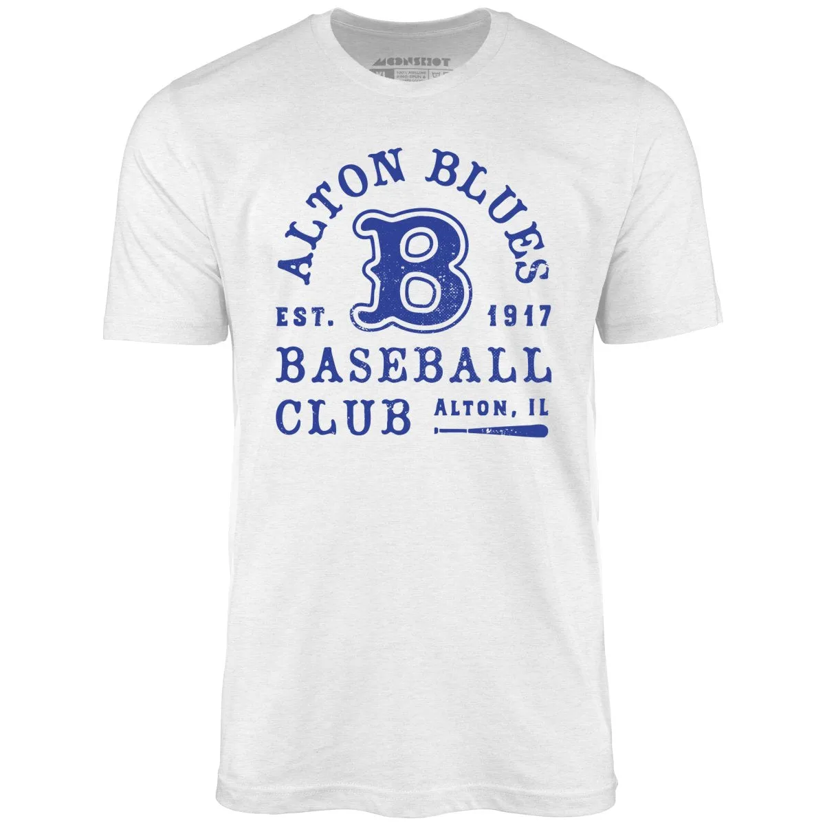 Alton Blues - Illinois - Vintage Defunct Baseball Teams - Unisex T-Shirt