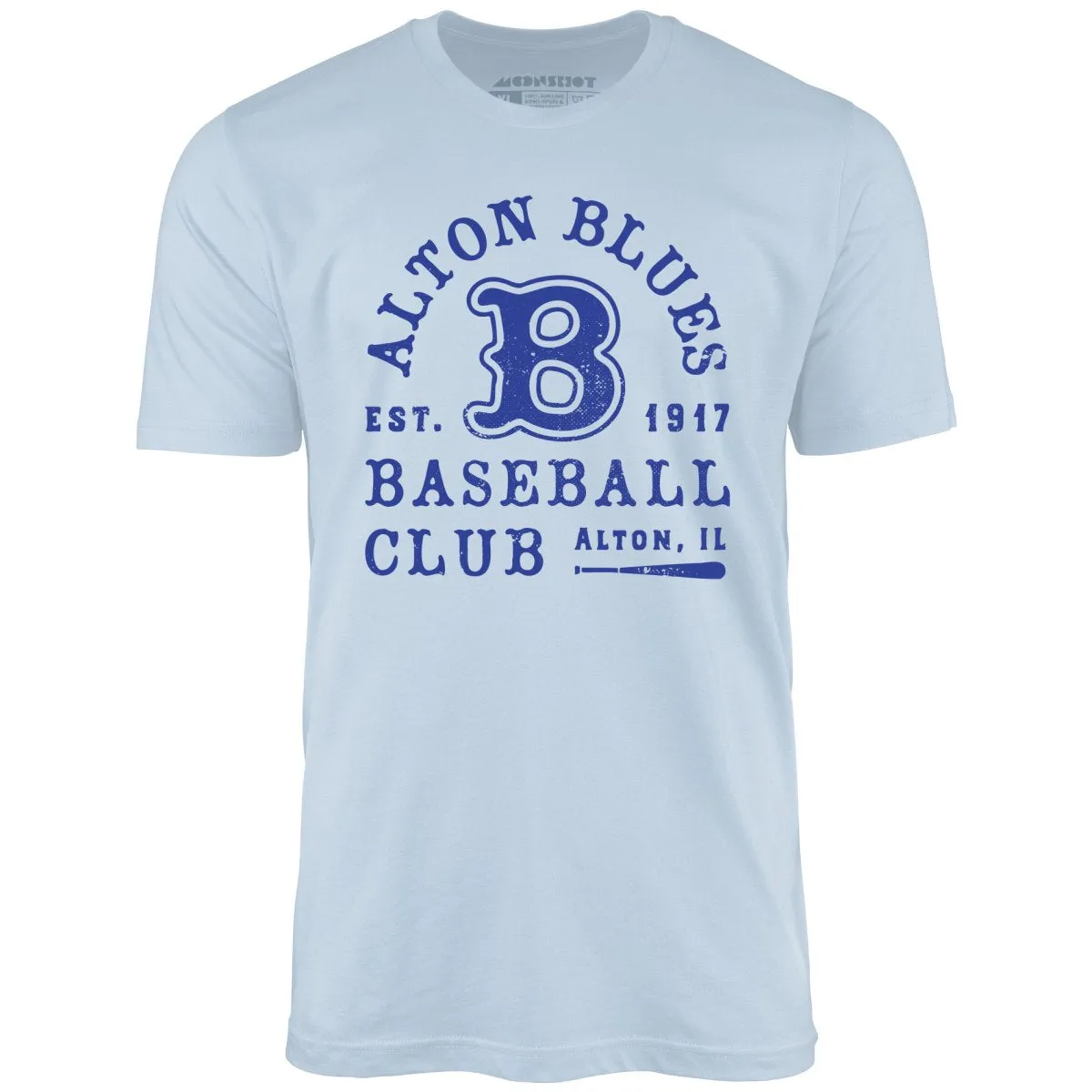 Alton Blues - Illinois - Vintage Defunct Baseball Teams - Unisex T-Shirt