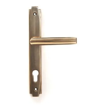 Art Deco Slimline Lever Espagnolette Lock Set