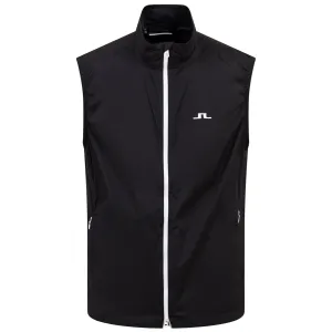 Ash Stretch Light Packable Gilet Black - SS24