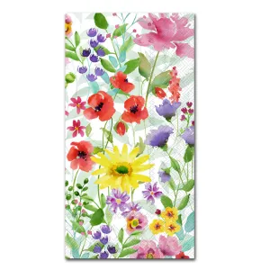 Barb's Garden Paper Guest Towels - Buffet Napkins