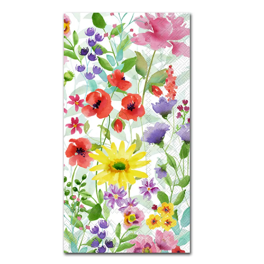 Barb's Garden Paper Guest Towels - Buffet Napkins