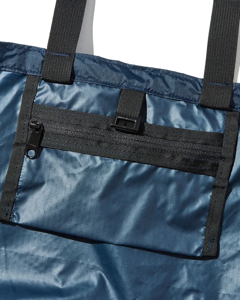 Battenwear Mini Packable Tote Navy x Black