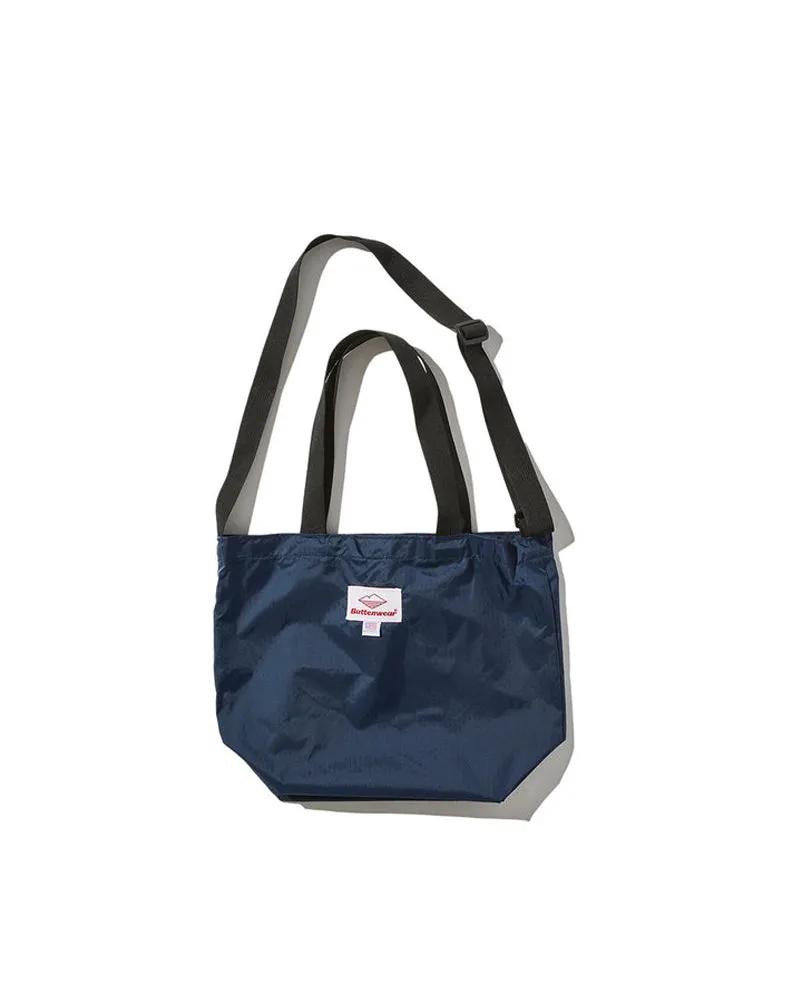 Battenwear Mini Packable Tote Navy x Black