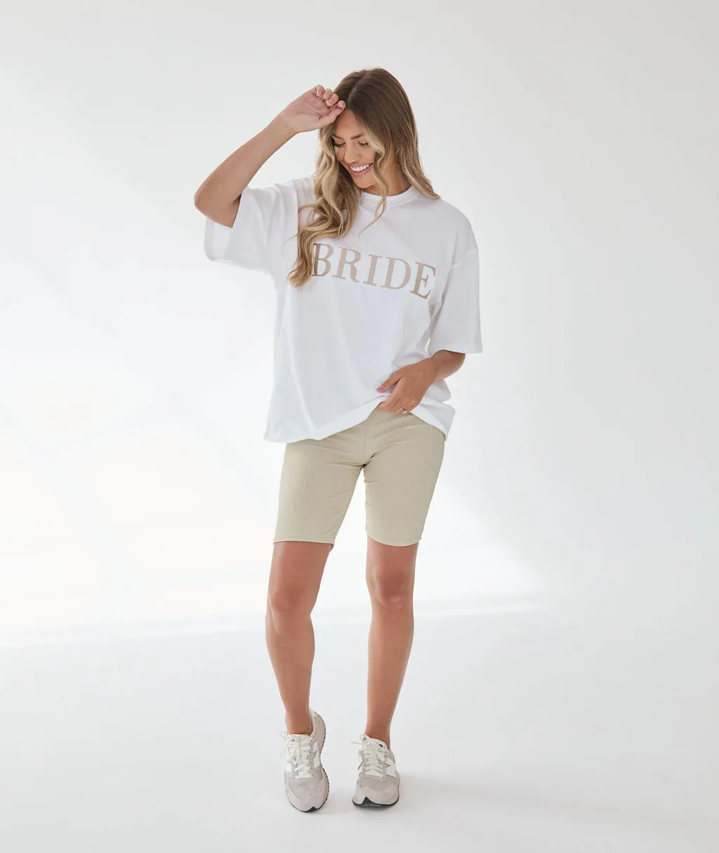 Bride Statement Tee - White