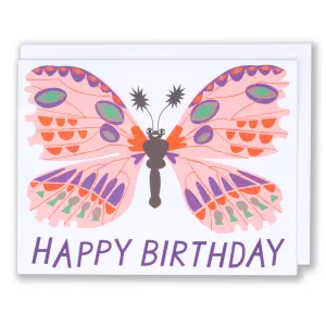 Butterfly Happy Birthday Card