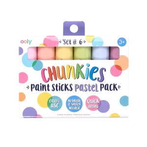 Chunkies Paint Sticks Pastel 6 pk