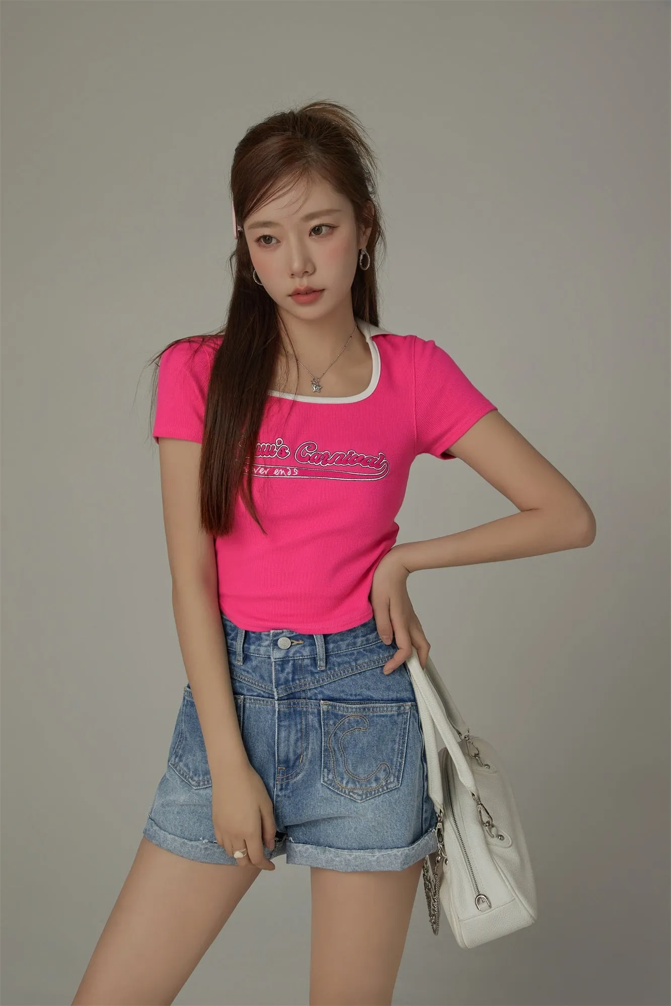 Chuu Carnival Cropped T-Shirt