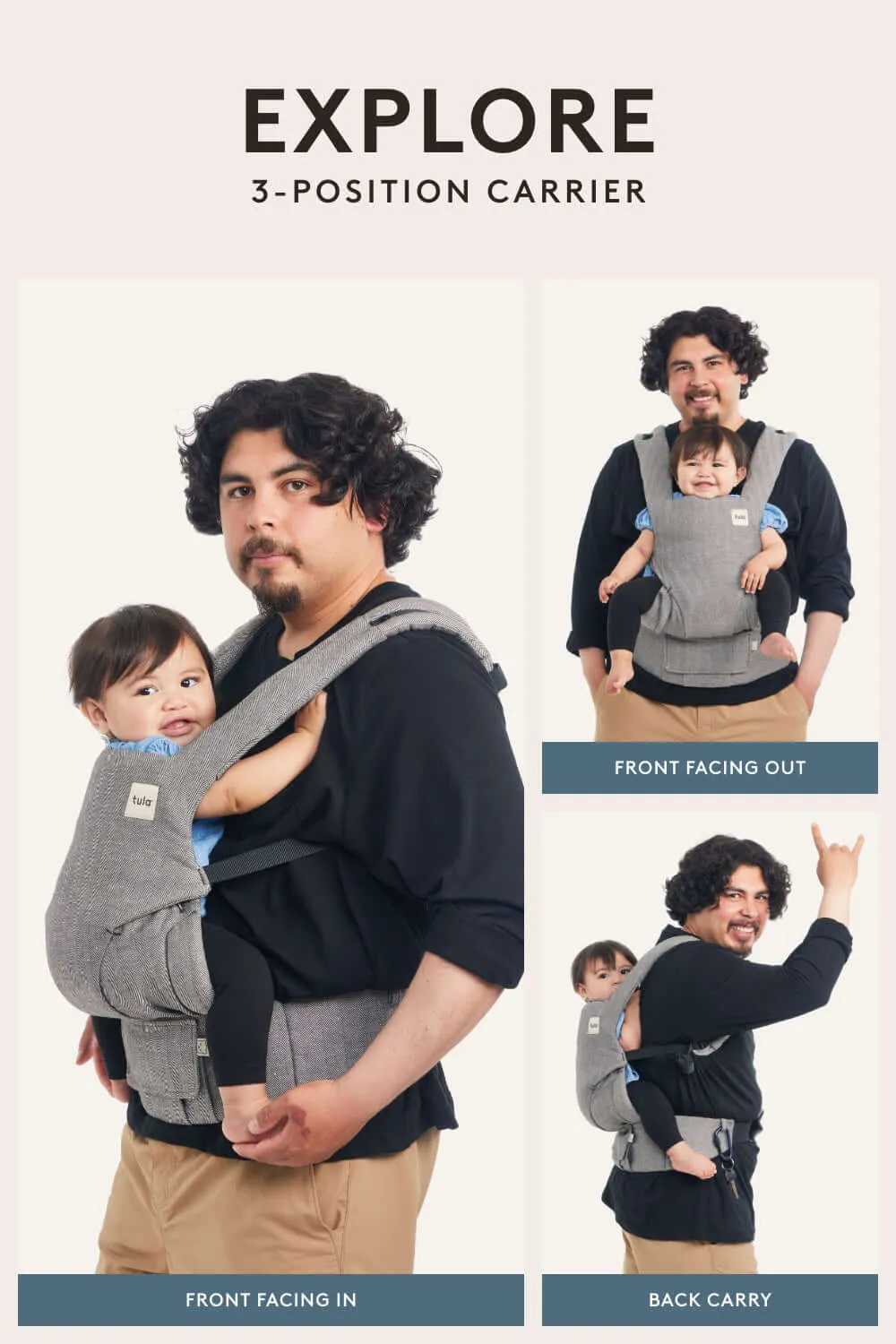 Daisy Chain - Mesh Explore Baby Carrier