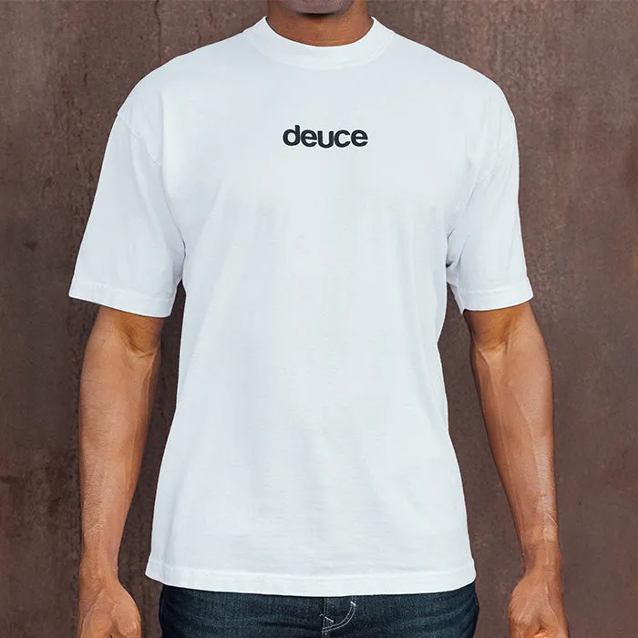 Deuce Statement Tee | White