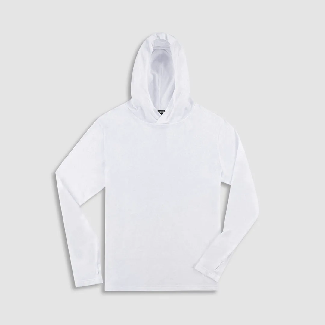 Easy Mesh Hooded T-Shirt White