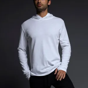 Easy Mesh Hooded T-Shirt White