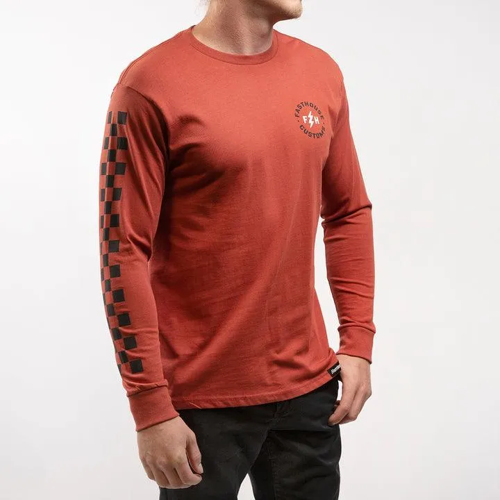 Easy Rider Long Sleeve Tee - Paprika