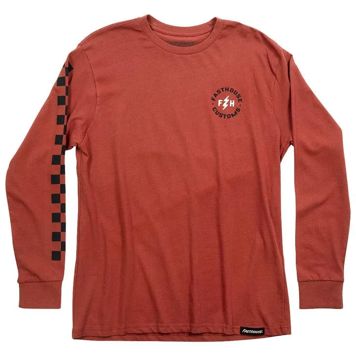 Easy Rider Long Sleeve Tee - Paprika