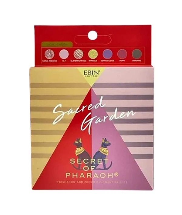 EBIN New York Secret Of Pharaoh Sacred Garden Eyeshadow And Pressed Pigment Palette