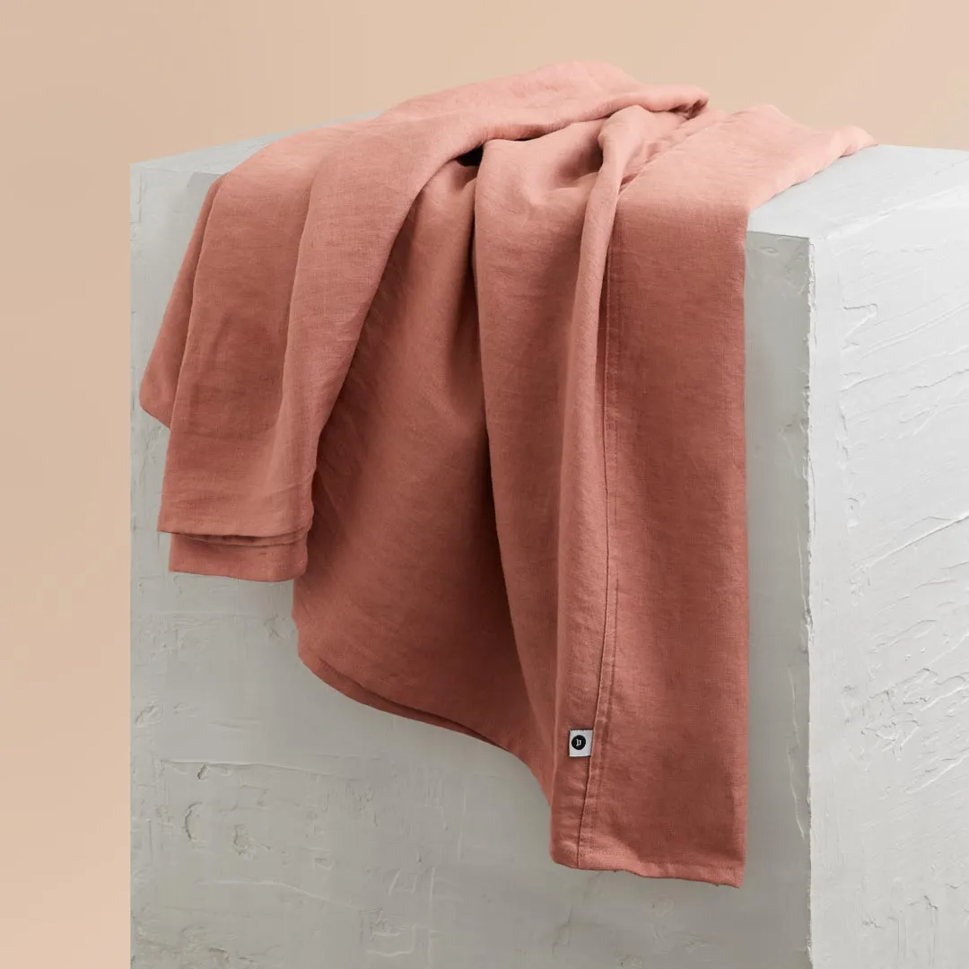 Eve Linen - Rust Bed Sheets