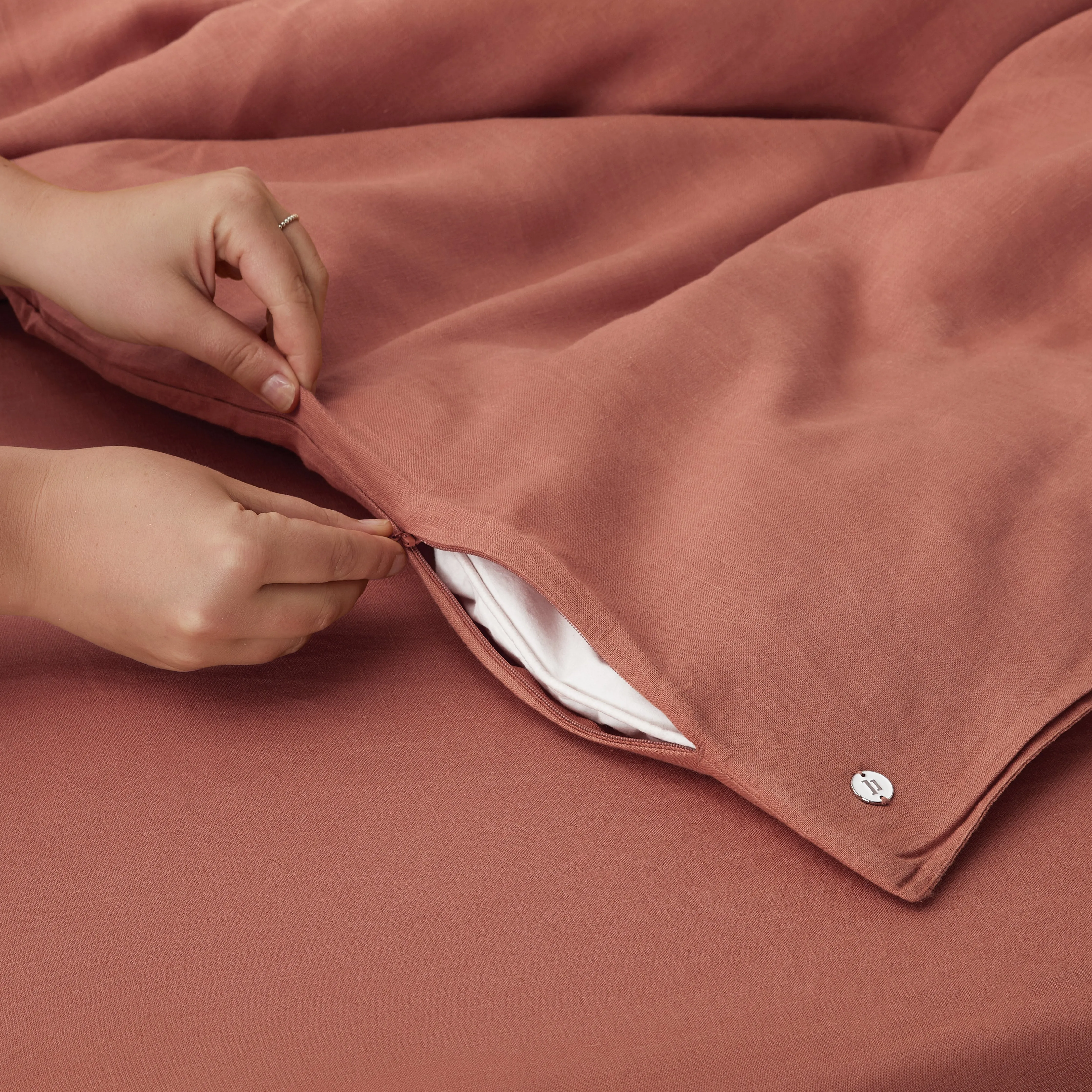 Eve Linen - Rust Bed Sheets