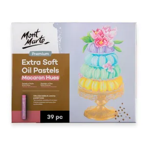 Extra Soft Oil Pastels Macaron Hues Premium 39pc