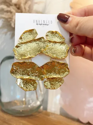 Foiled Statement Earrings