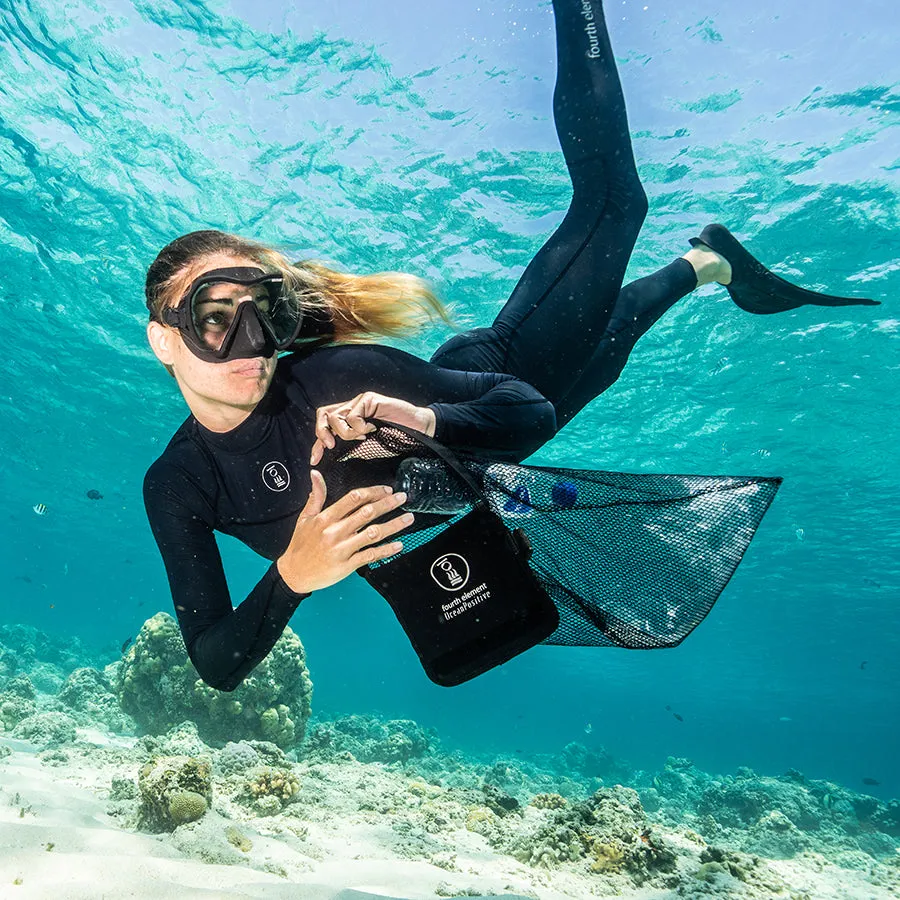 FOURTH ELEMENT Ocean Debris Black Bag