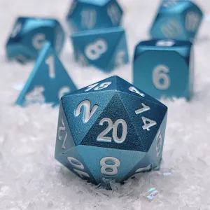 Giants Frost 7-Piece Metal Dice Set