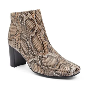 Holland Boot in Neutral Snake Leather