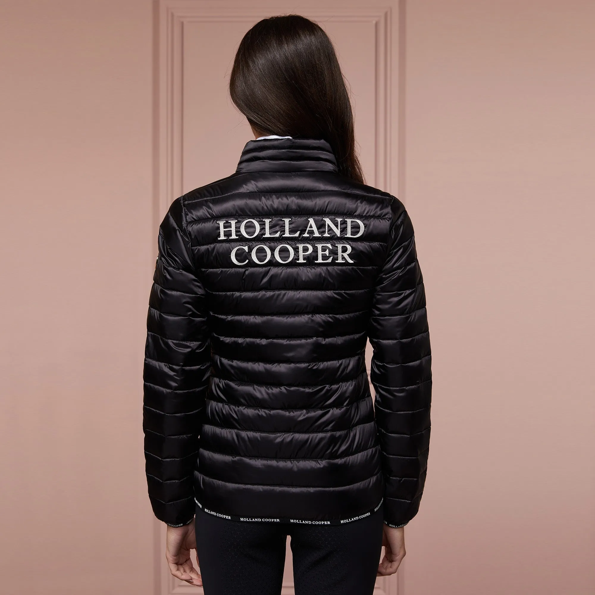 Holland Cooper Hawling Packable Jacket - Black