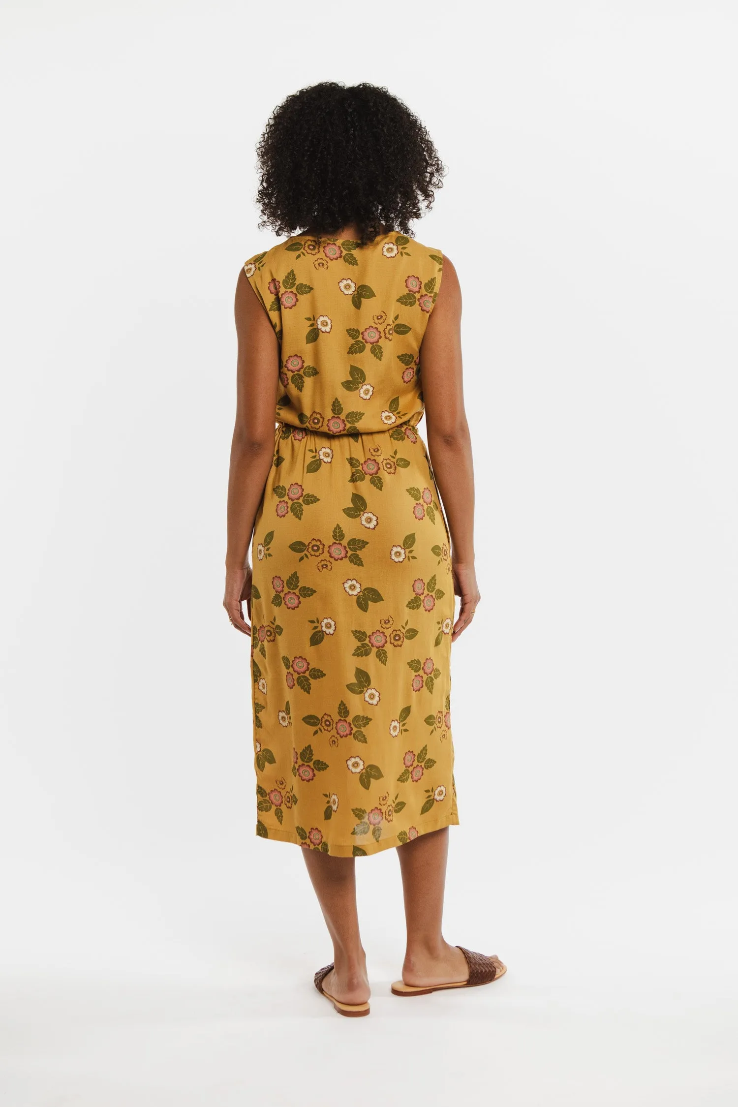 Janice Dress / Folk Floral