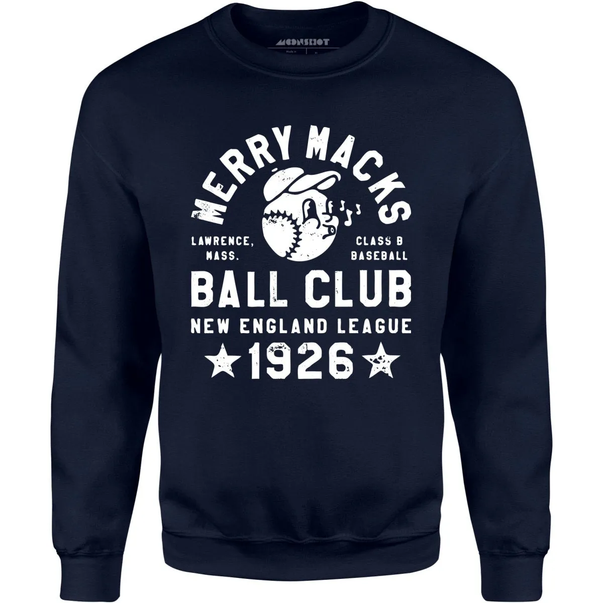 Lawrence Merry Macks - Massachusetts - Vintage Defunct Baseball Teams - Unisex Sweatshirt