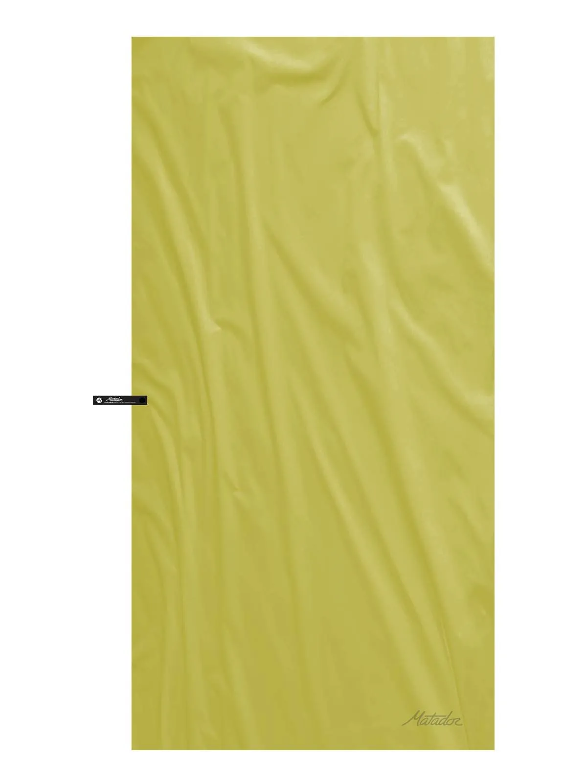 Matador NanoDry Shower Towel Large Moss Yellow