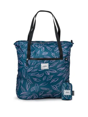 Matador Transit Packable Tote Bag Leaf Pattern