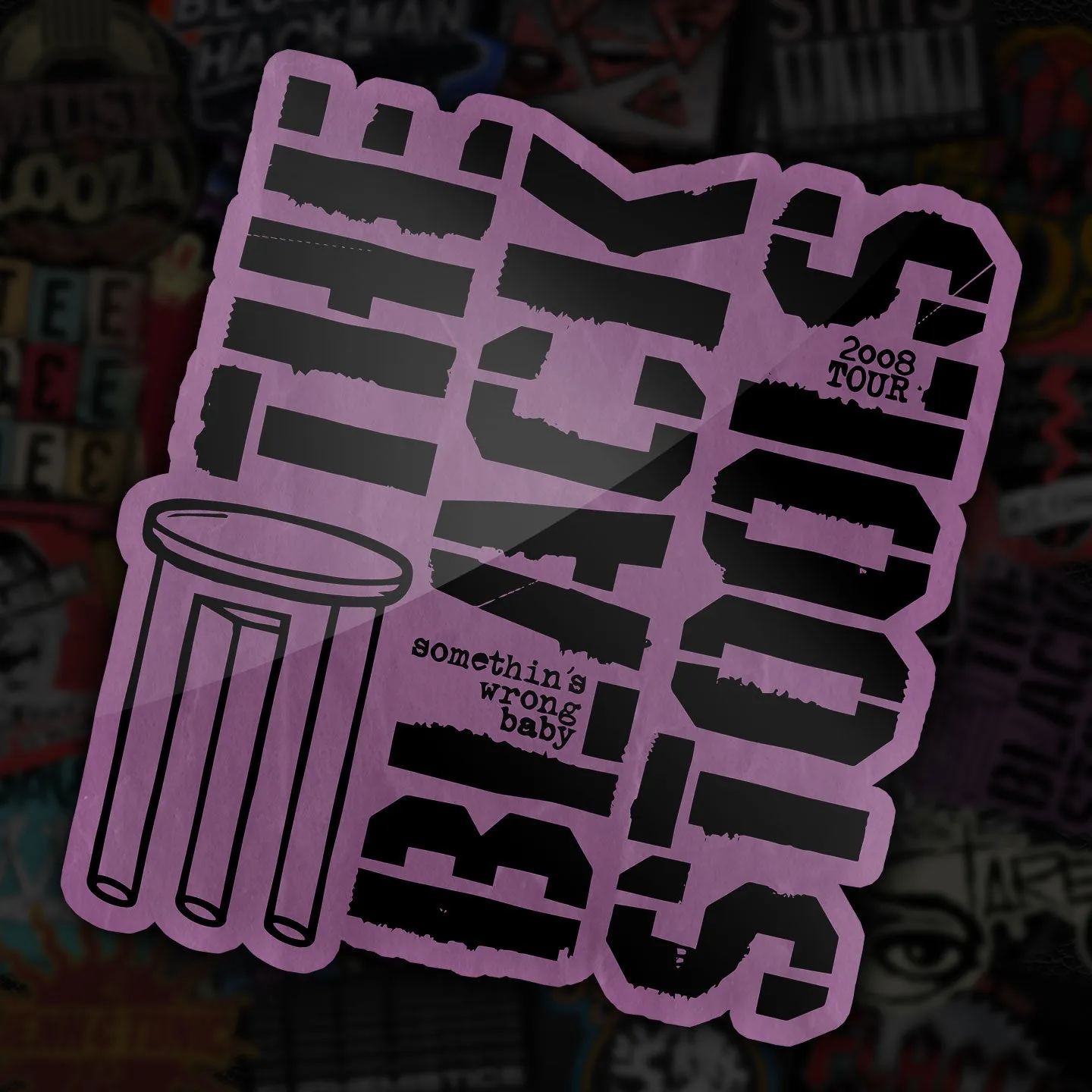 MB #15 - THE BLACK STOOLS - Sticker