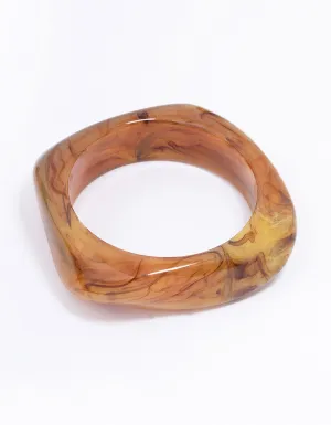 Neutral Organic Marble Bangle