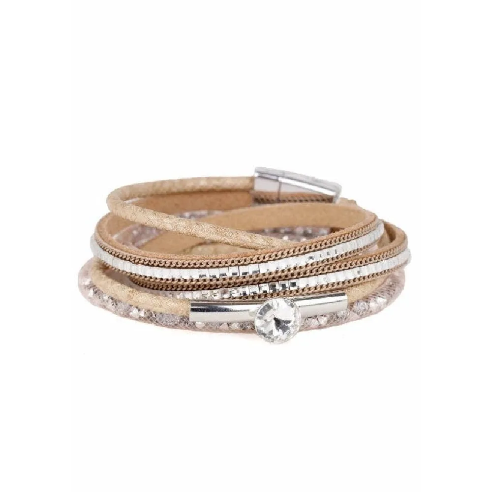 Neutral Sands Wrap Bracelet