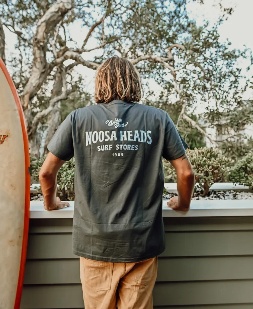 Noosa Easy Rider Tee | Wash Black