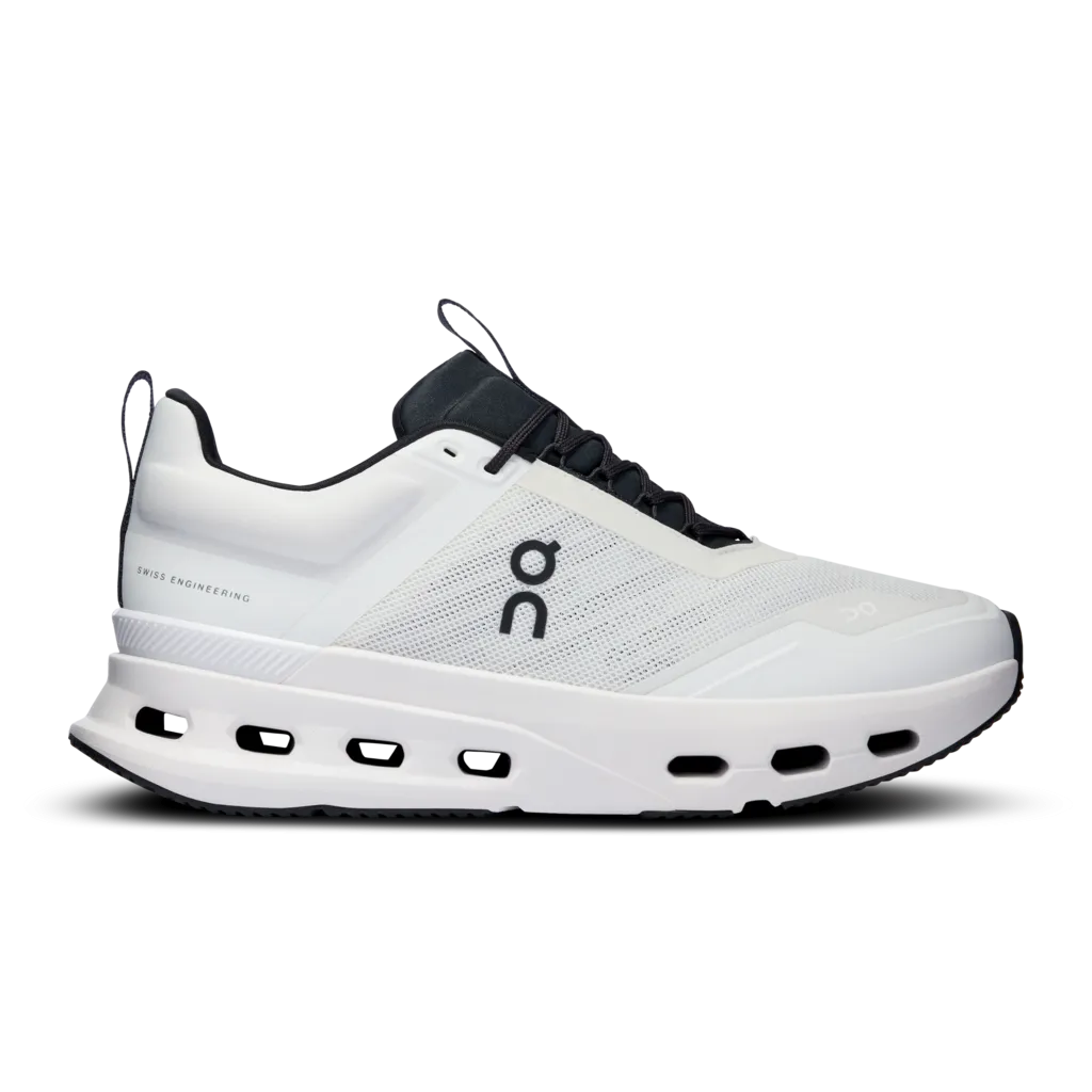 On Running Cloudnova X (Womens) - White/Black