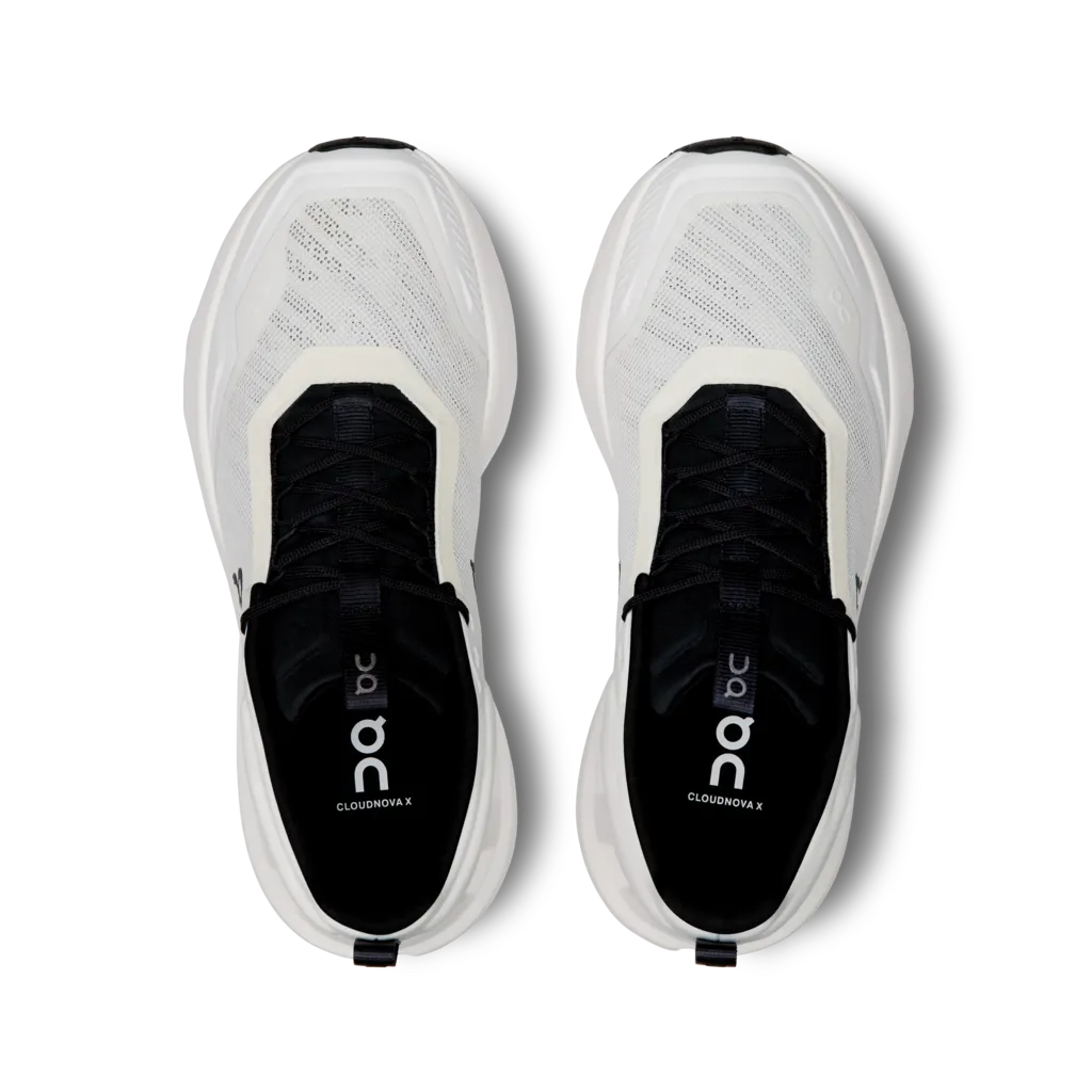 On Running Cloudnova X (Womens) - White/Black