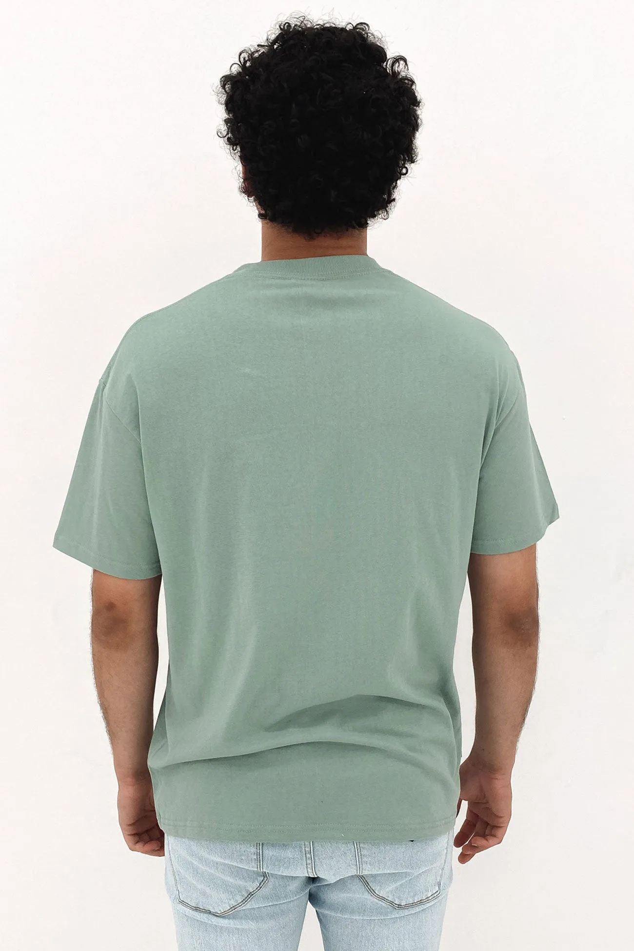 Oval Corp. Short Sleeve Tee Sage Green