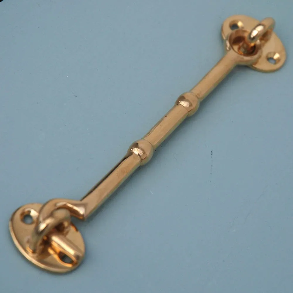 Polished Brass Cabin Hook