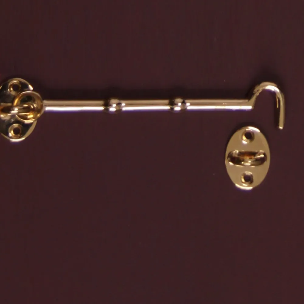 Polished Brass Cabin Hook