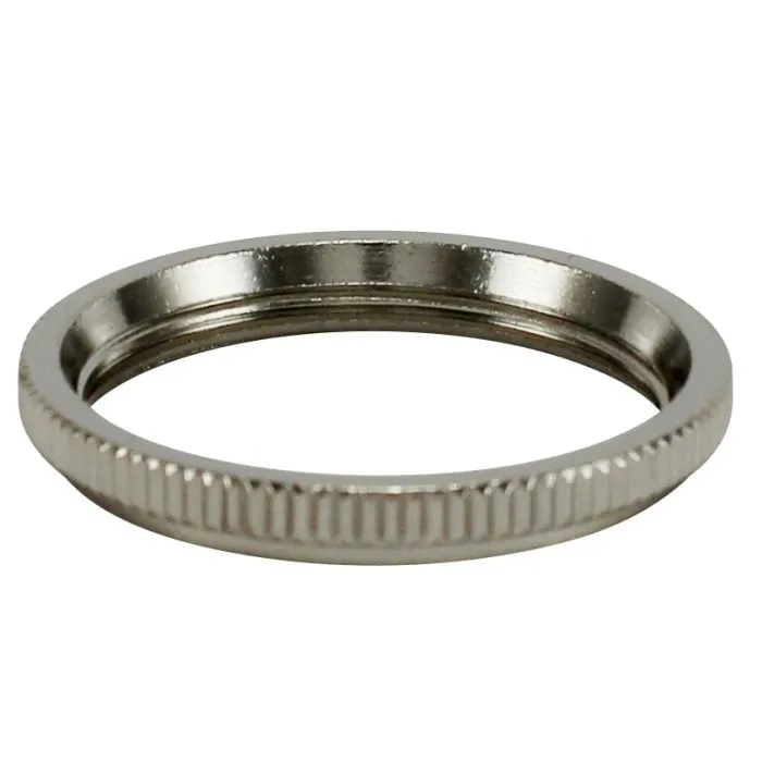 Polished Nickel Finish UNO Socket Ring