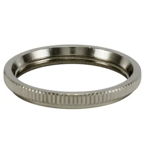 Polished Nickel Finish UNO Socket Ring