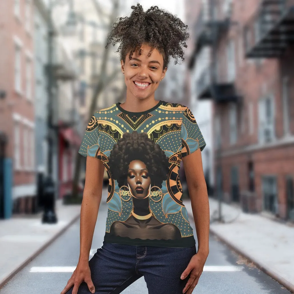 Powerful Woman in Patterns T-shirt