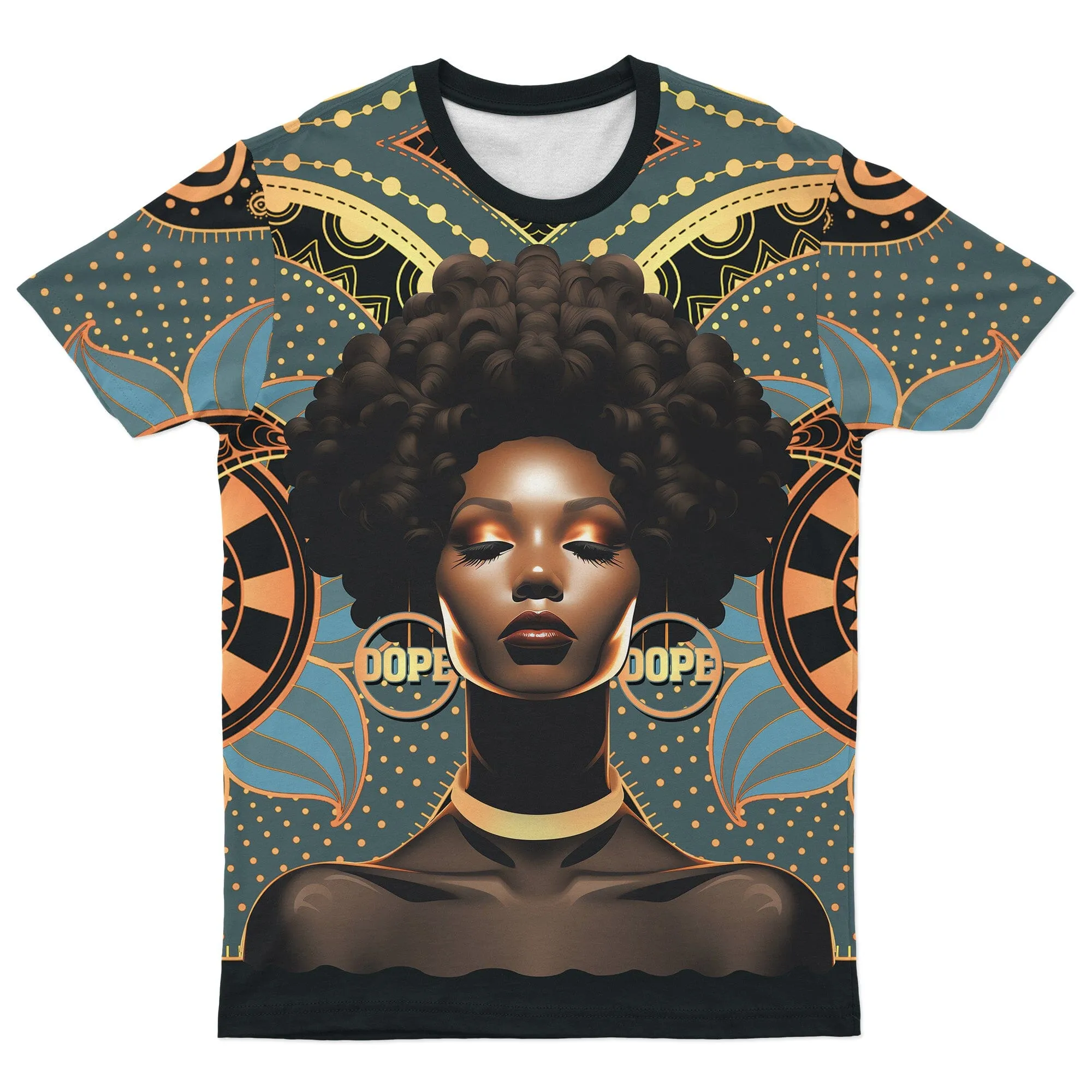 Powerful Woman in Patterns T-shirt