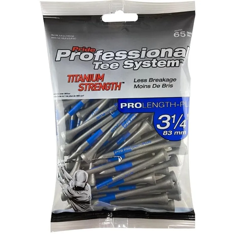 Pride PTS Titanium Strength Wood Golf Tees