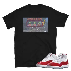 Retro 11 Cherry Red Memphis Shirt