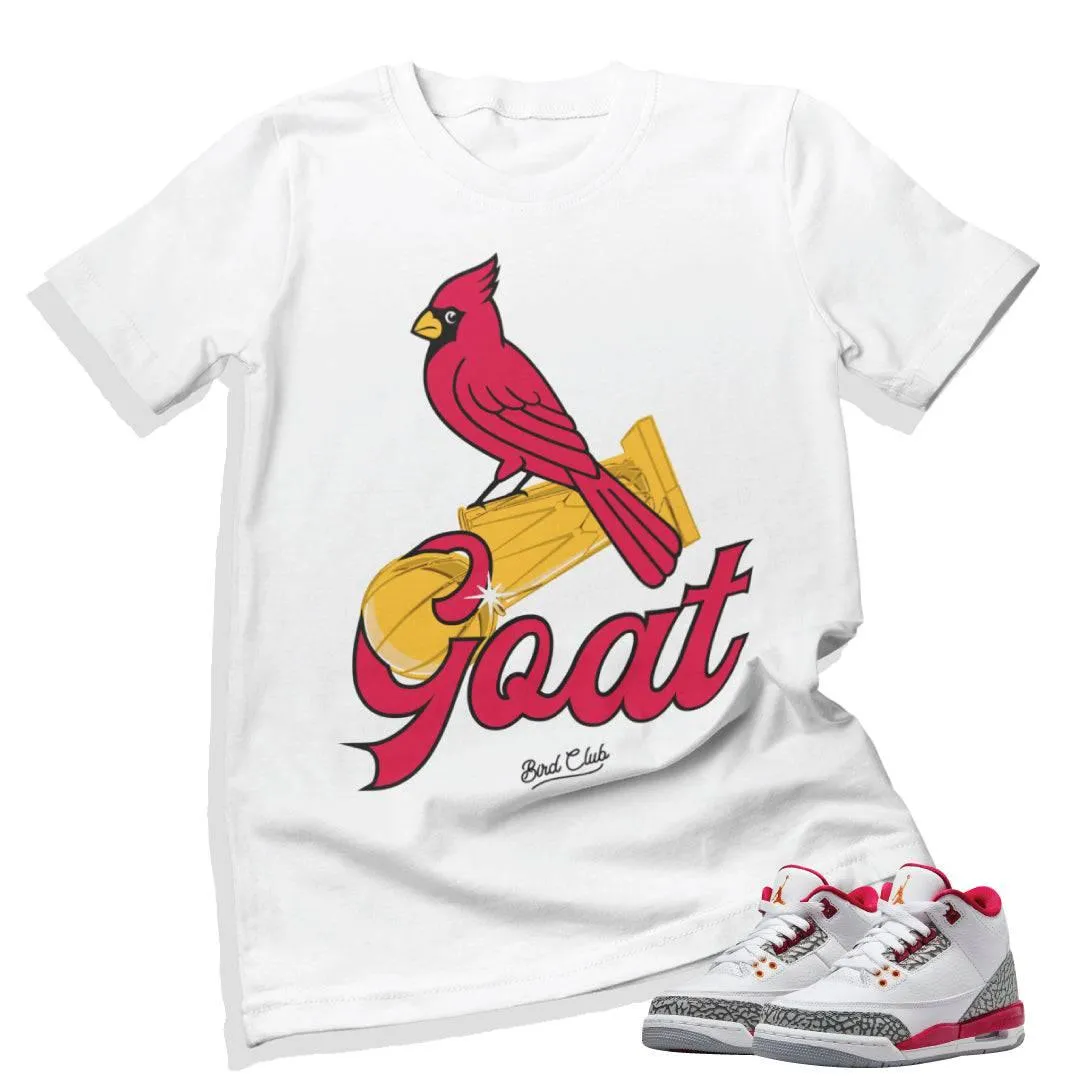 Retro 3 Cardinal Red Shirt